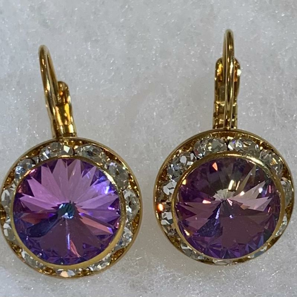 Swarovski Multicolored Crystal Earings